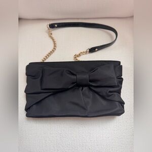 Kate Spade Elegant Black purse with Bow